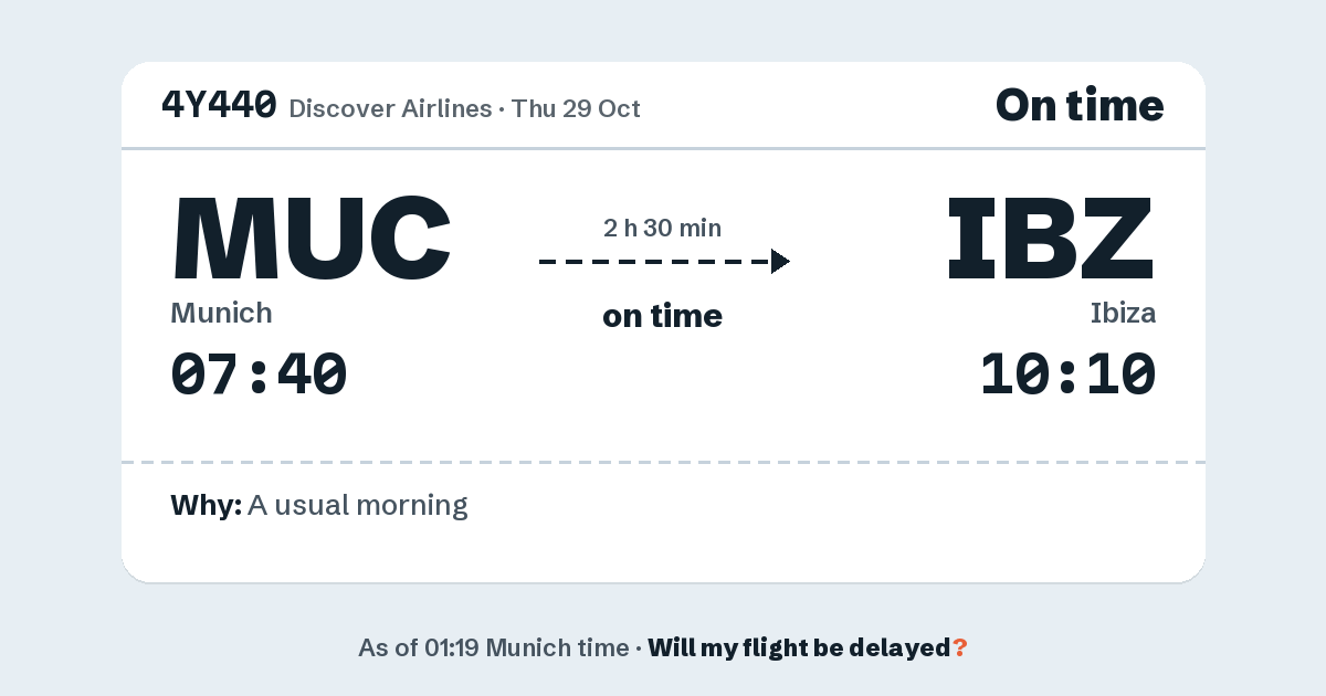 Link preview: 4Y440 lands about 10:07