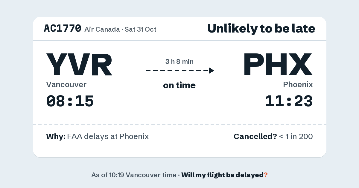 Link preview: AC1770 lands about 11:19