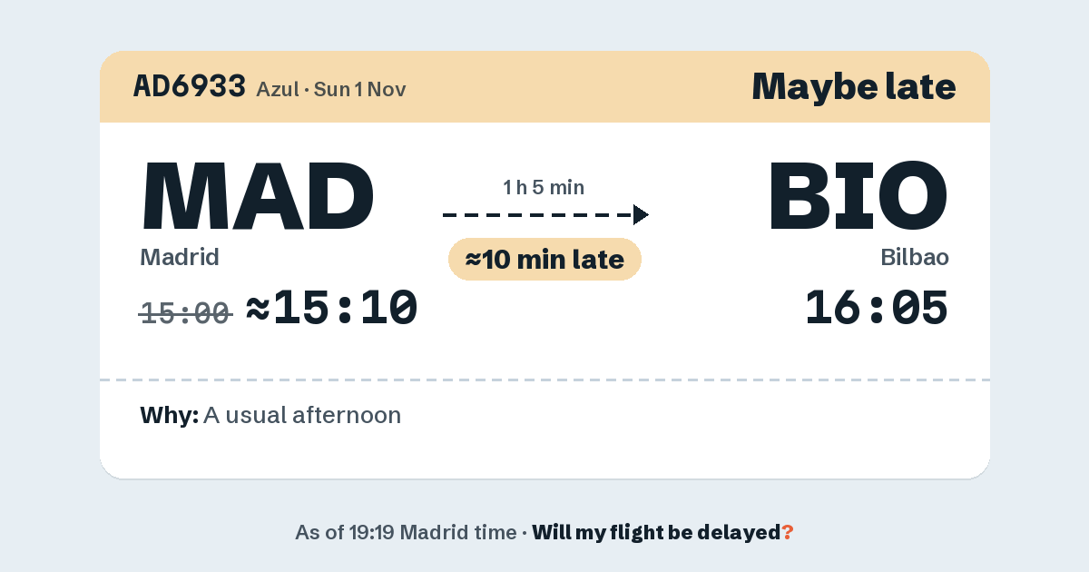 Link preview: AD6933 lands about 16:09