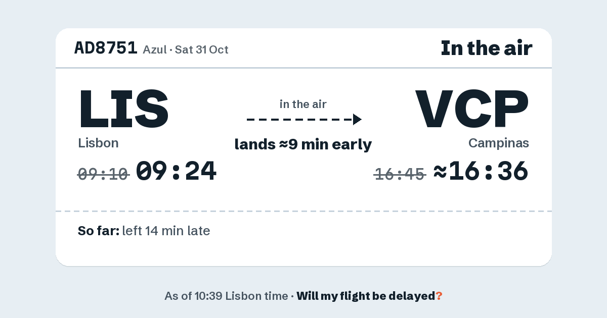 Link preview: AD8751 lands about 16:36