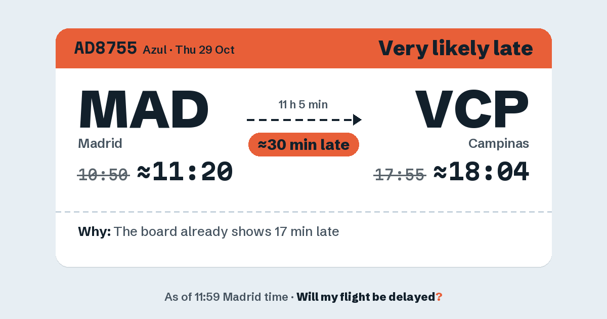 Link preview: AD8755 lands about 18:04