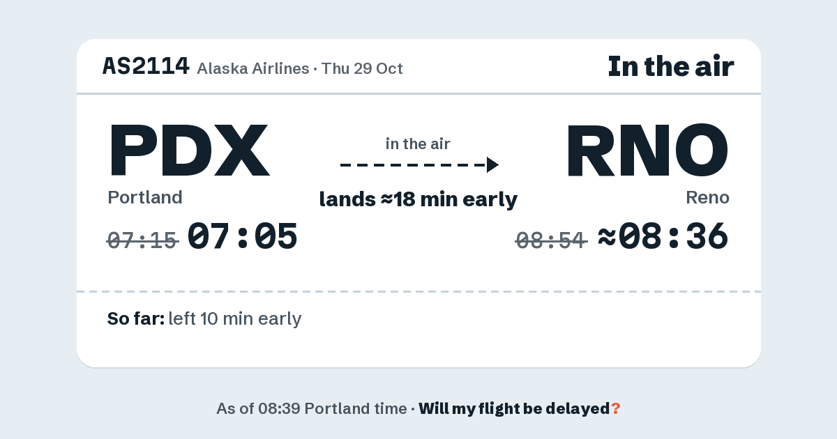 Link preview: AS2114 lands about 08:36