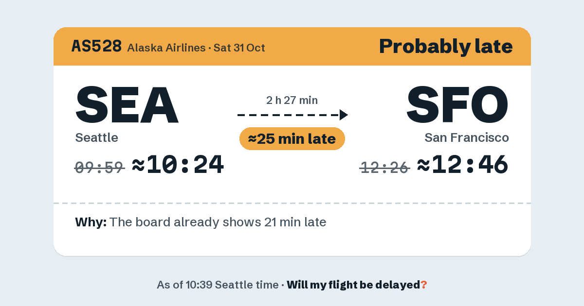 Link preview: AS528 lands about 12:46
