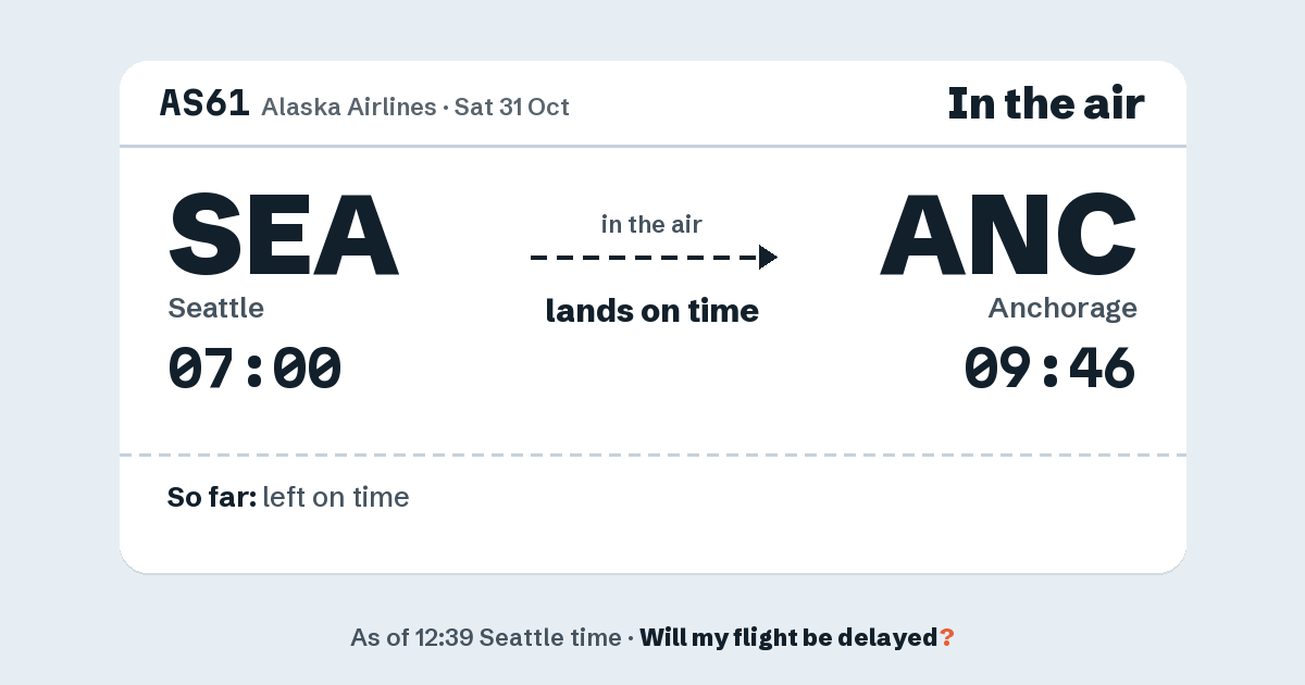 Link preview: AS61 lands about 09:43