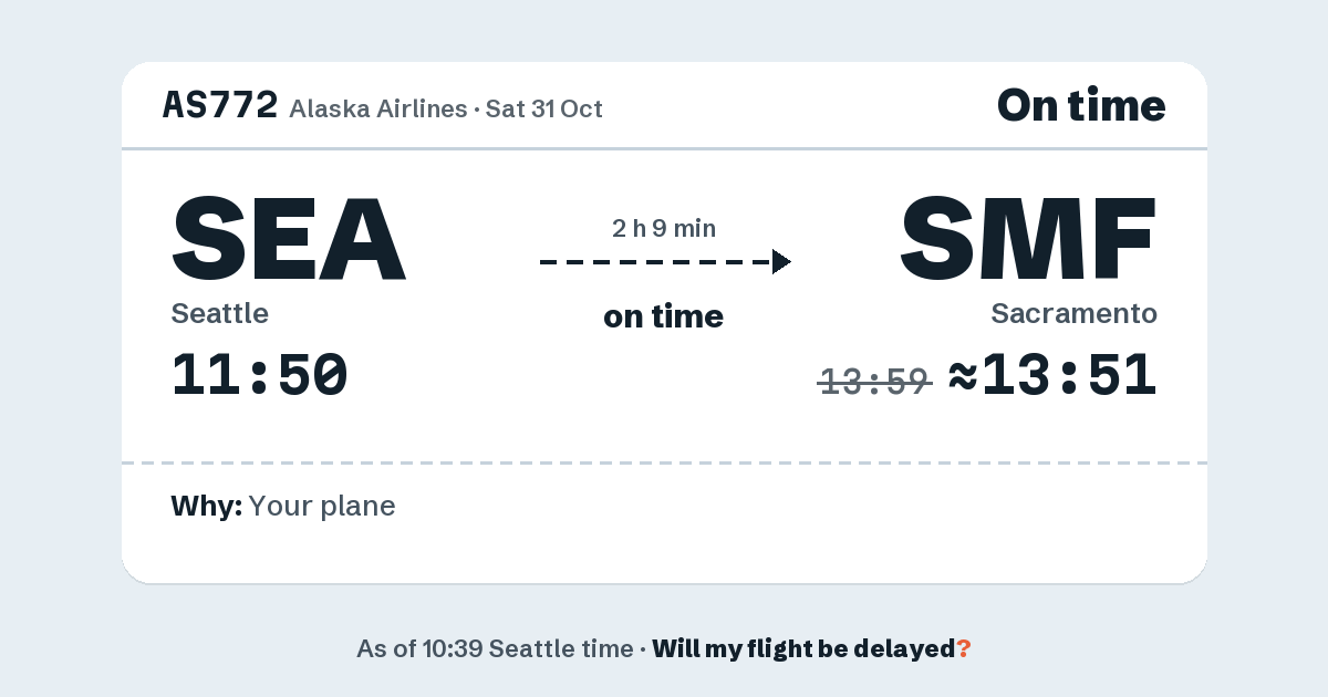 Link preview: AS772 lands about 13:51