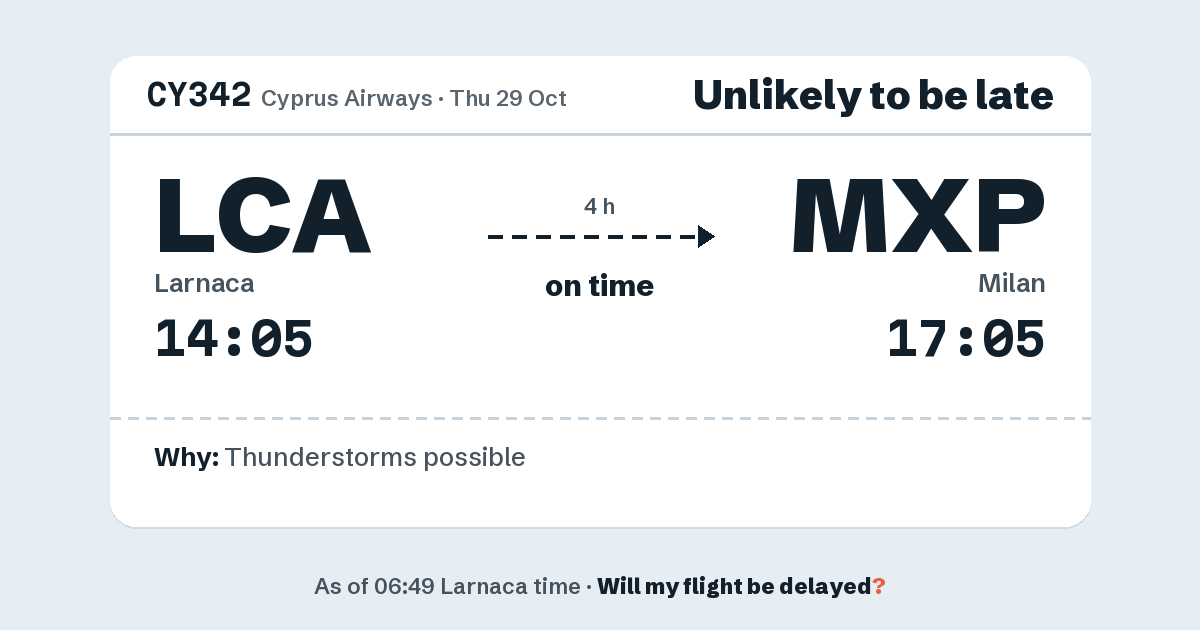 Link preview: CY342 lands about 17:02