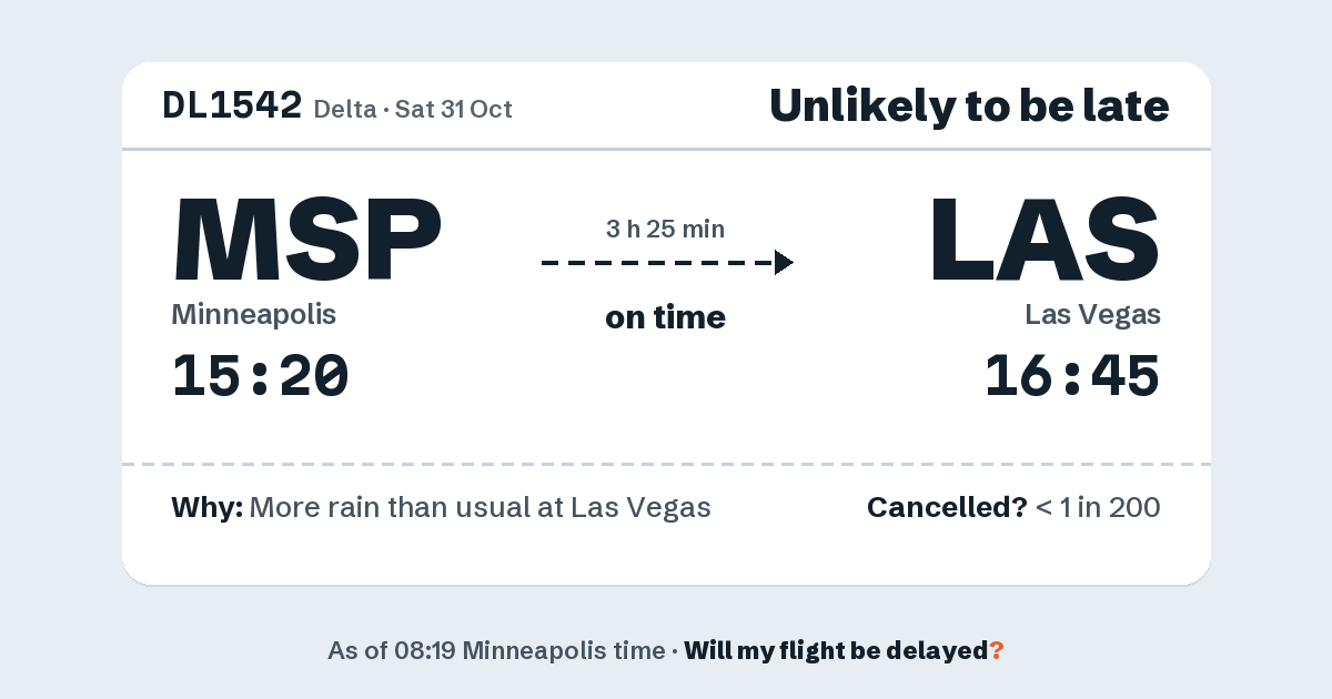 Link preview: DL1542 lands about 16:48