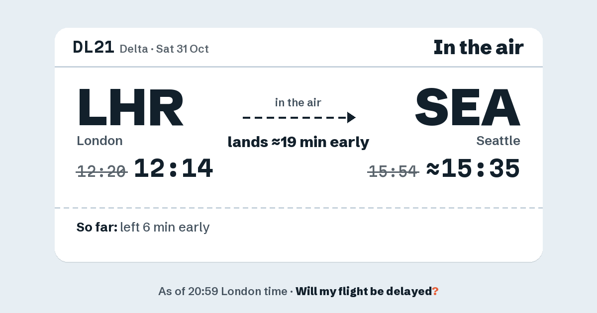 Link preview: DL21 lands about 15:35