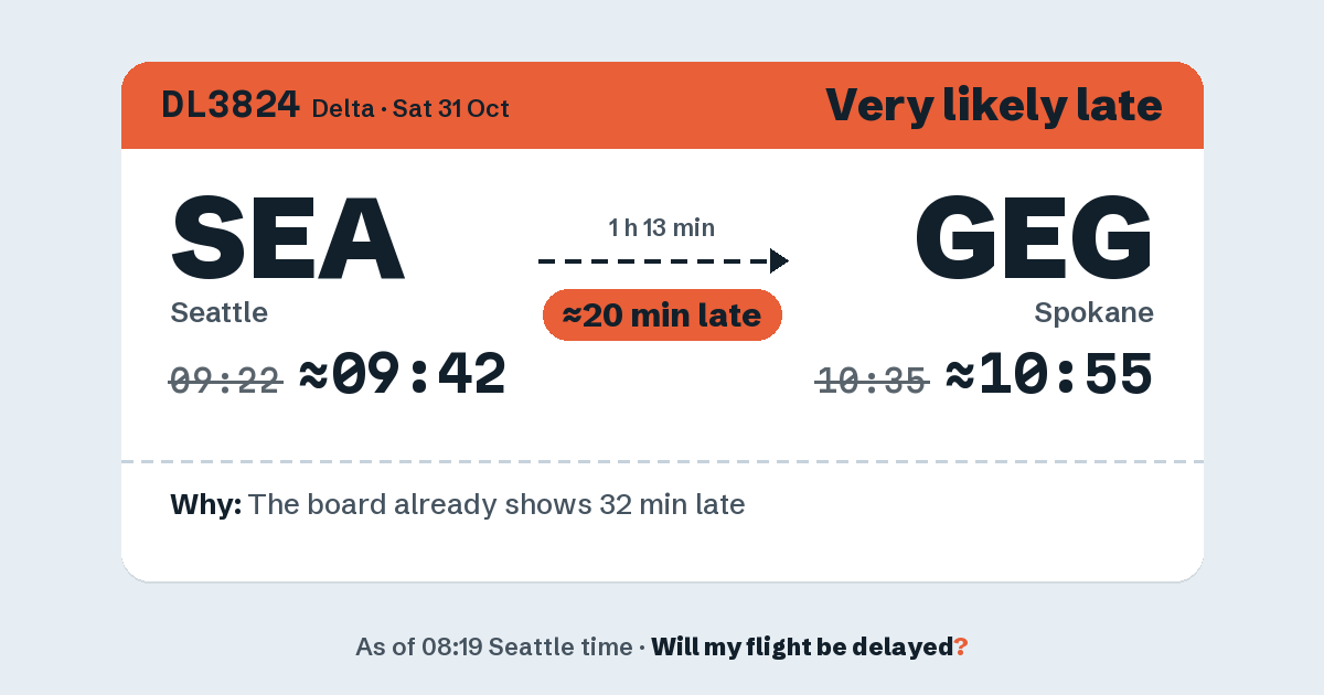 Link preview: DL3824 lands about 10:56