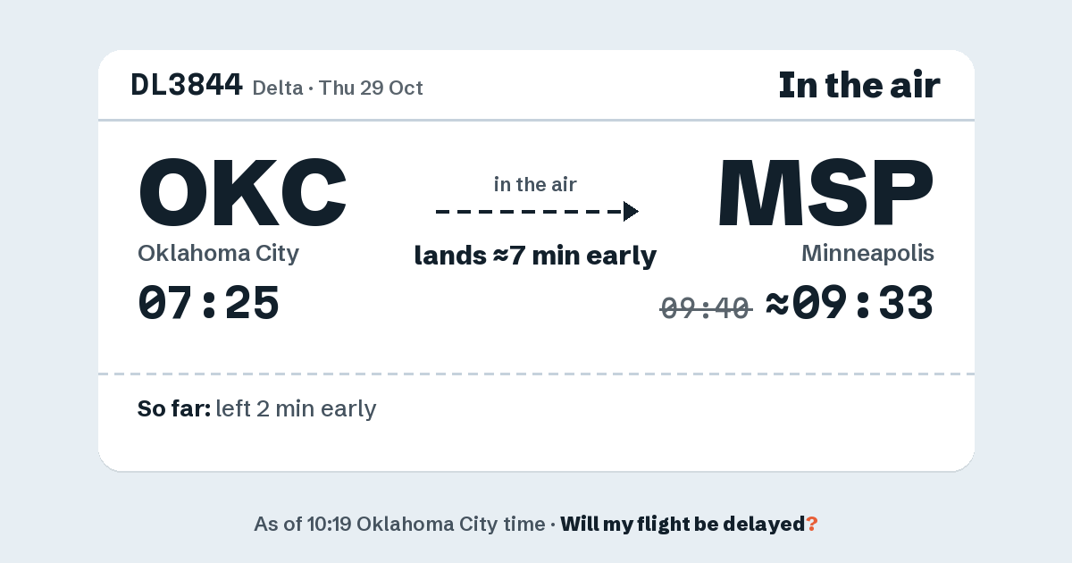 Link preview: DL3844 lands about 09:33