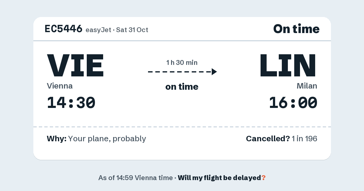 Link preview: EC5446 lands about 15:56