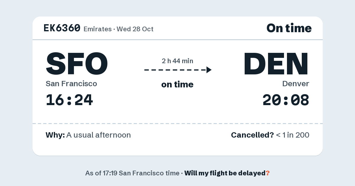Link preview: EK6360 lands about 20:04