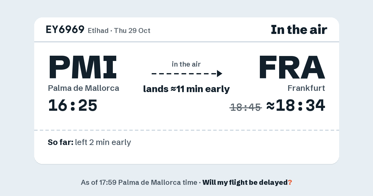 Link preview: EY6969 lands about 18:34
