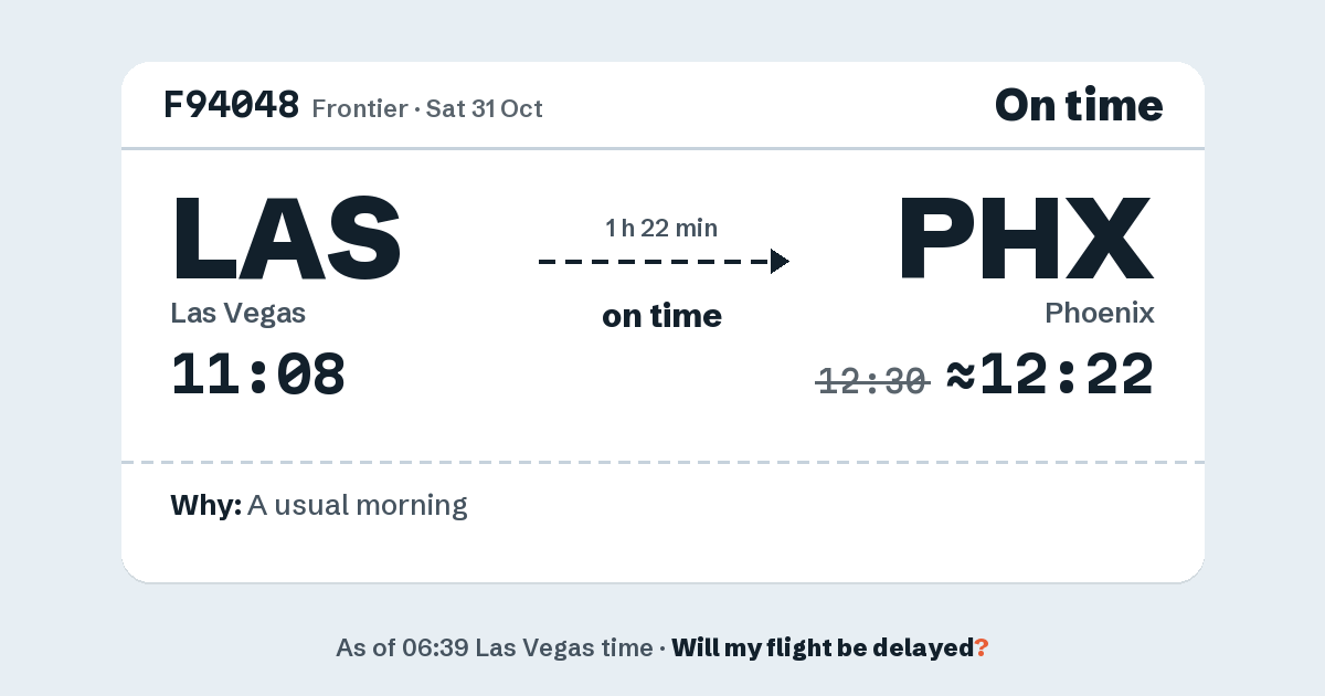 Link preview: F94048 lands about 12:22