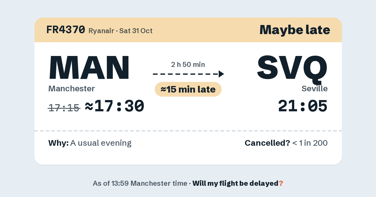 Link preview: FR4370 lands about 21:07