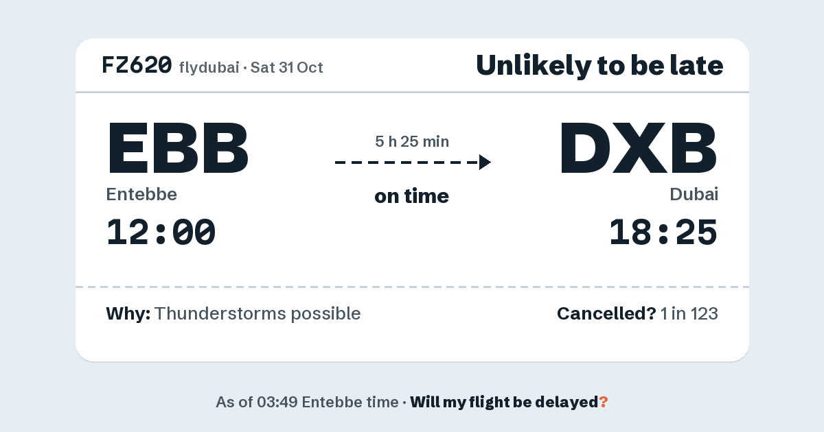 Link preview: FZ620 lands about 18:22