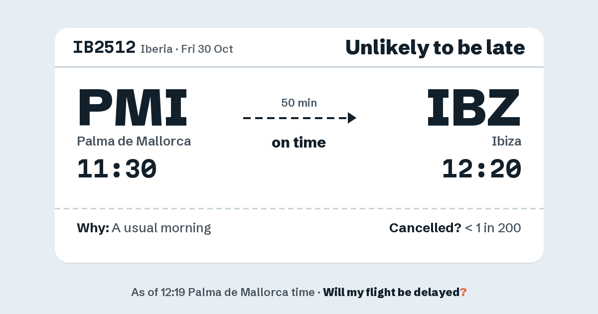 Link preview: IB2512 lands about 12:16
