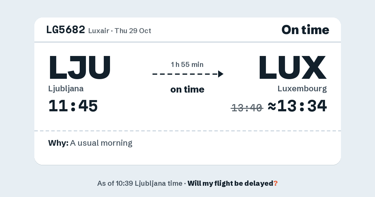 Link preview: LG5682 lands about 13:34
