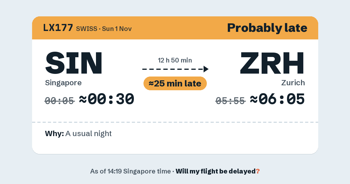 Link preview: LX177 lands about 06:06