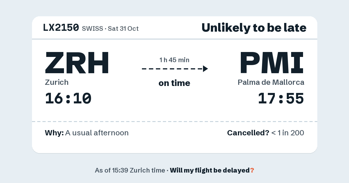 Link preview: LX2150 lands about 17:55