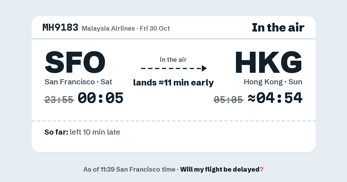 Link preview: MH9183 lands about 04:54