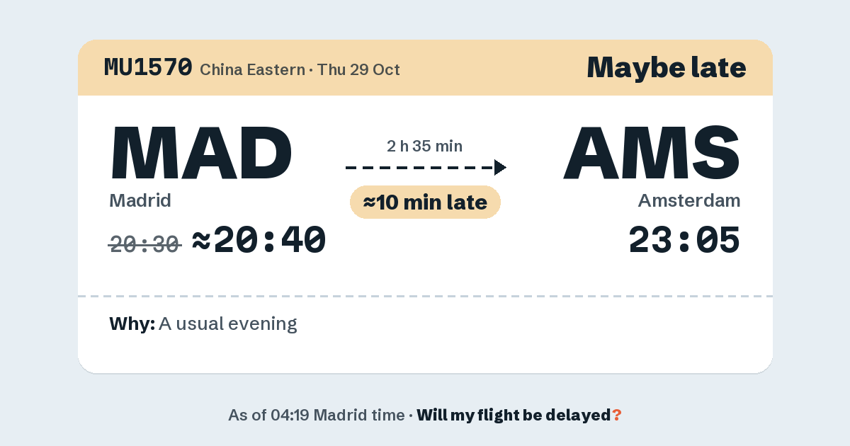 Link preview: MU1570 lands about 23:05