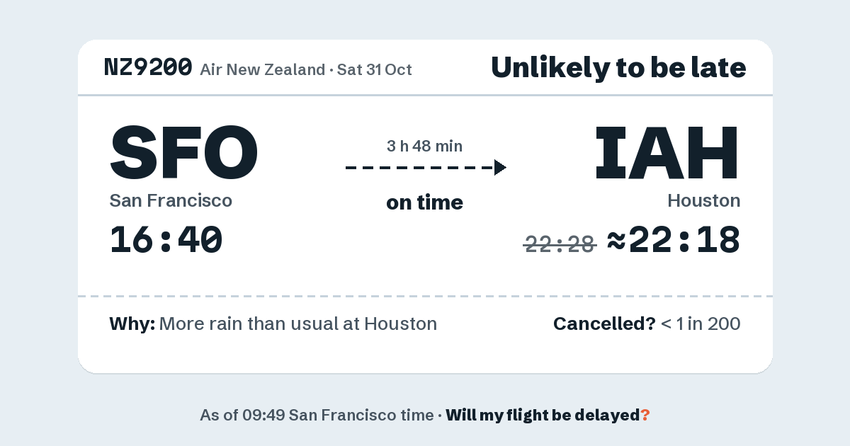 Link preview: NZ9200 lands about 22:18