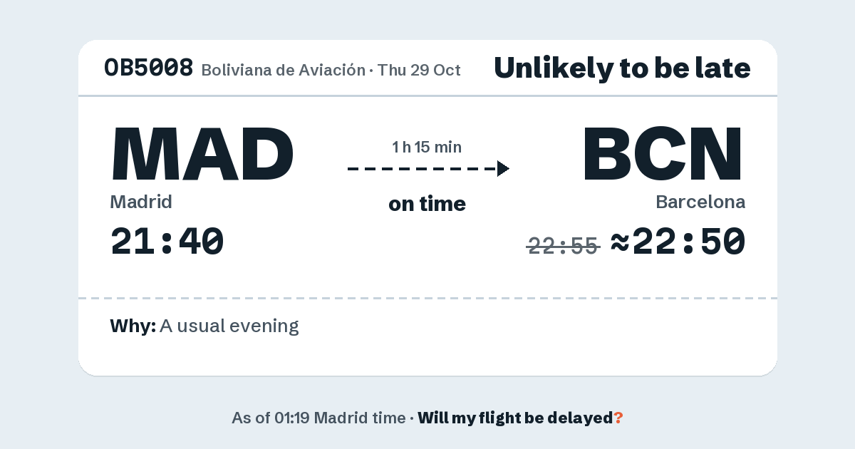 Link preview: OB5008 lands about 22:50