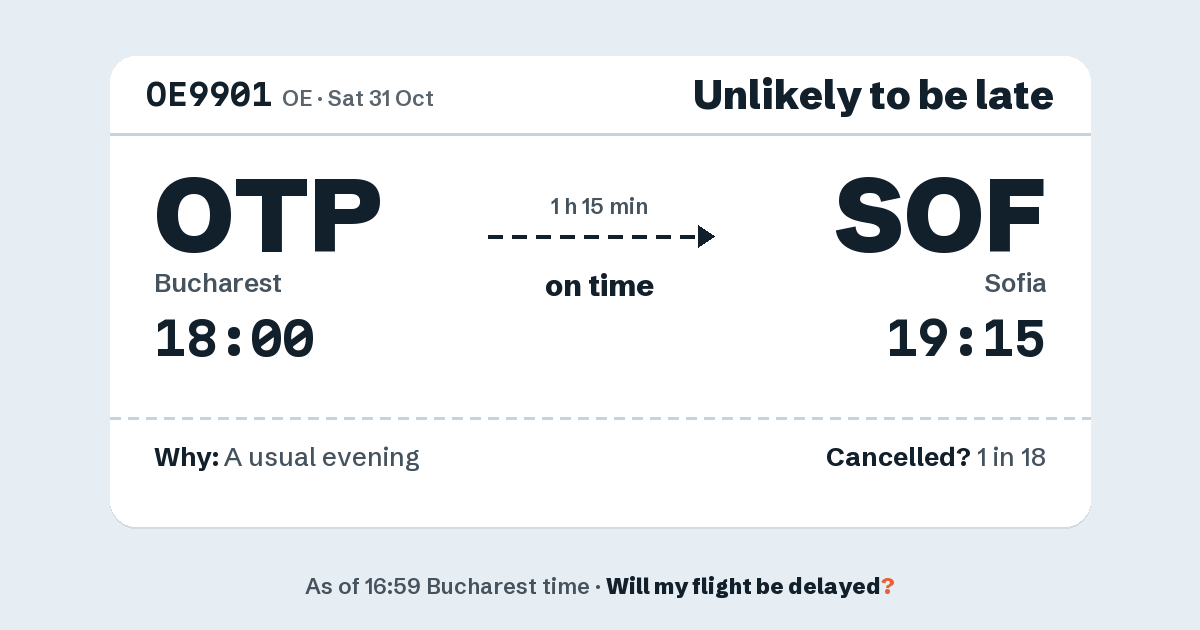 Link preview: OE9901 lands about 19:17