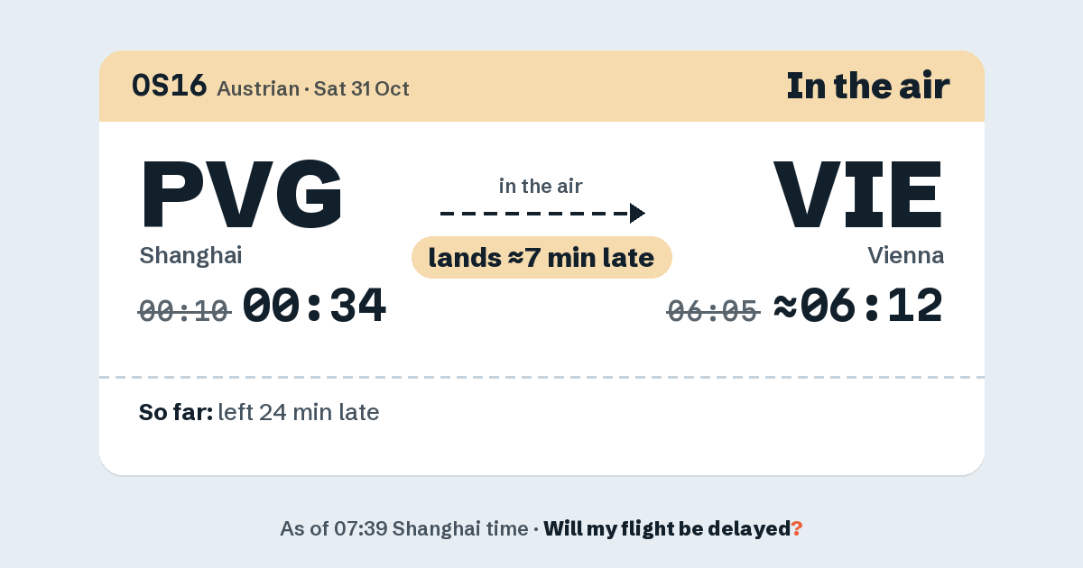 Link preview: OS16 lands about 06:12