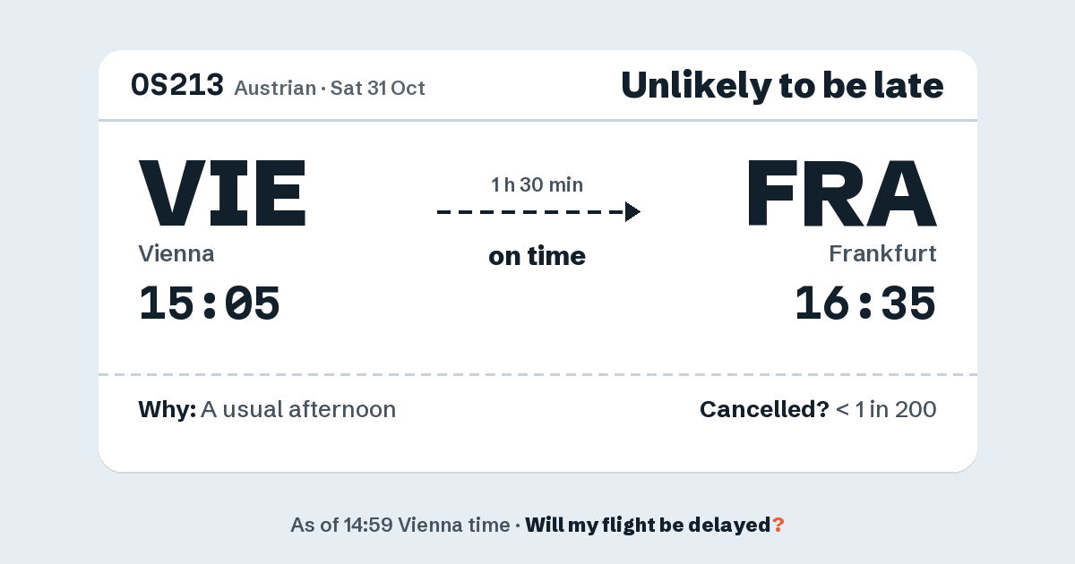 Link preview: OS213 lands about 16:34