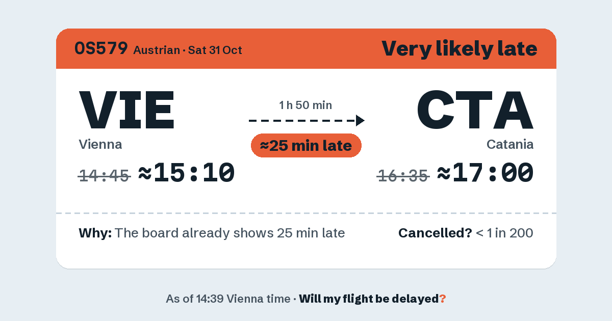 Link preview: OS579 lands about 17:02