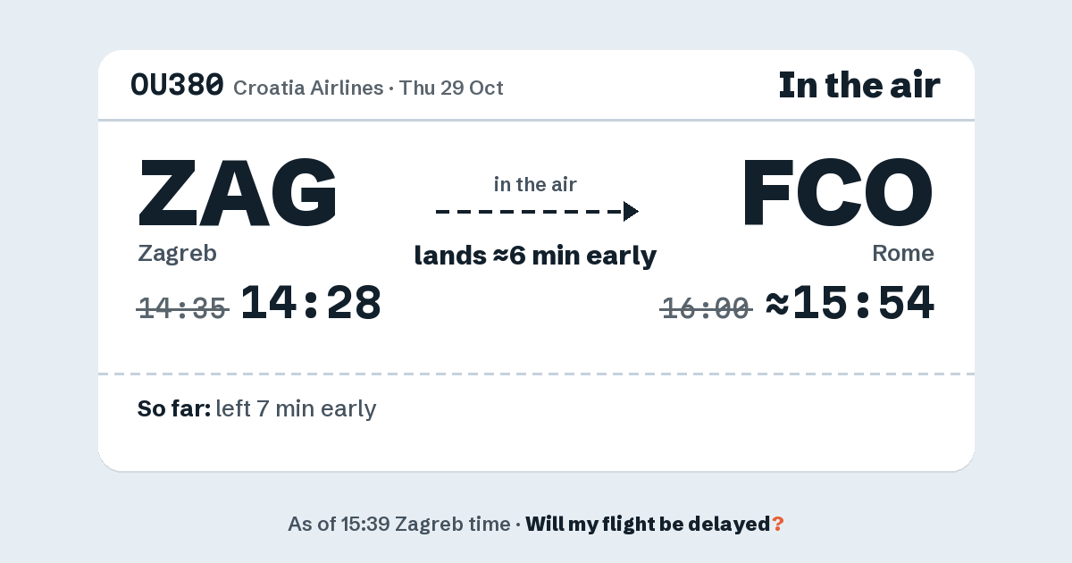 Link preview: OU380 lands about 15:54