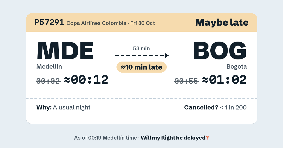 Link preview: P57291 lands about 01:02