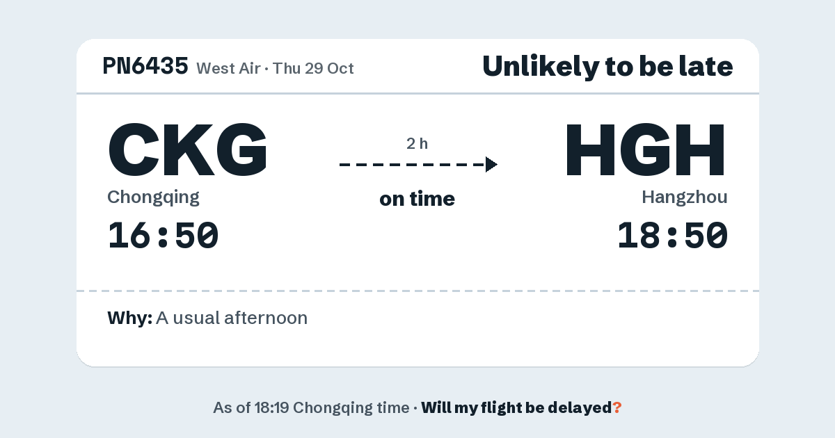 Link preview: PN6435 lands about 18:51