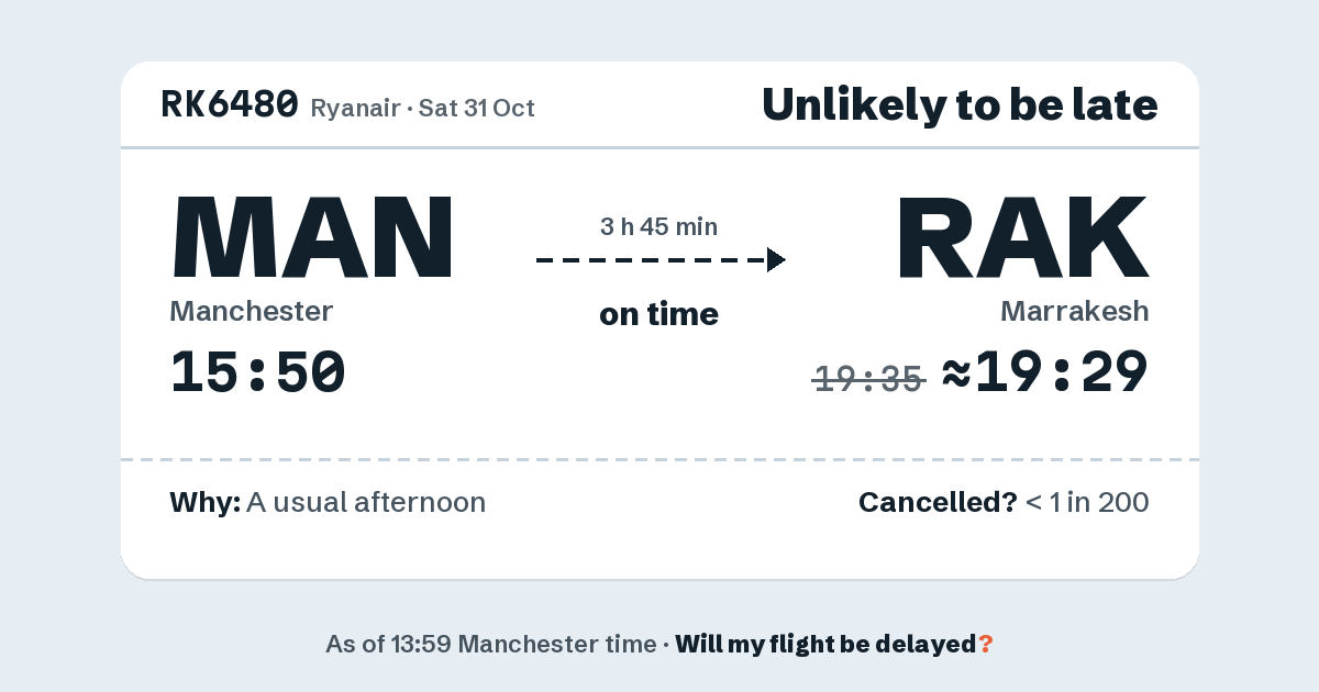 Link preview: RK6480 lands about 19:29