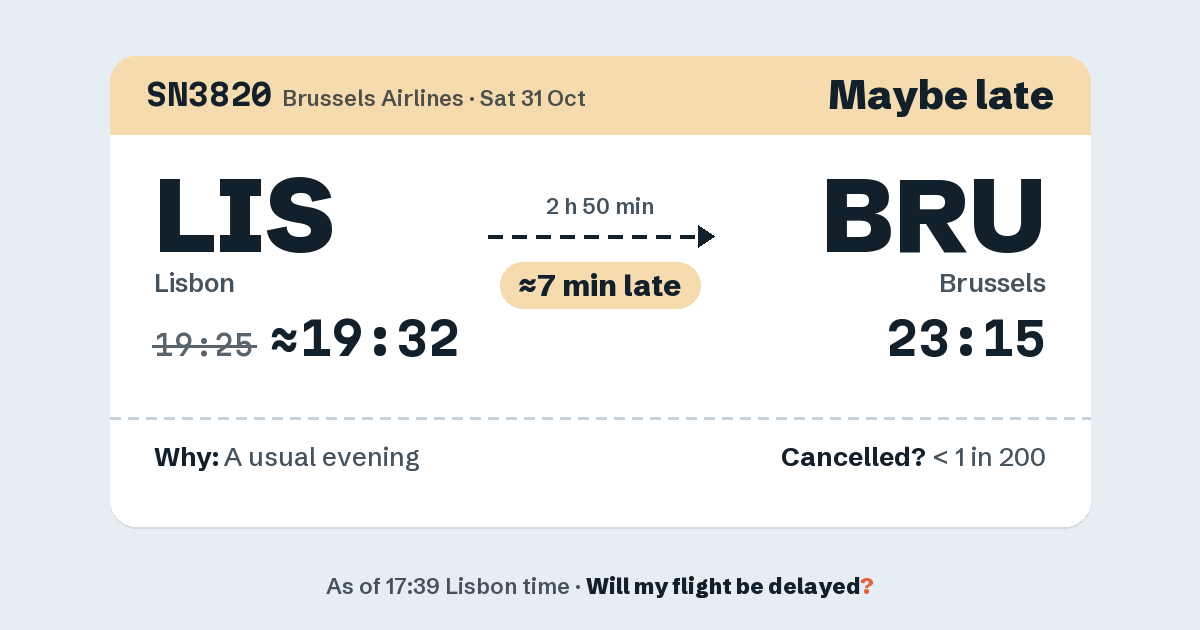 Link preview: SN3820 lands about 23:12