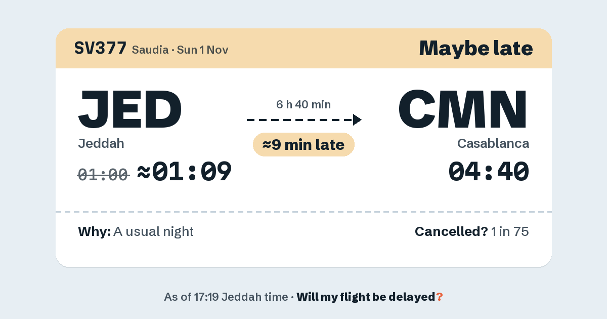 Link preview: SV377 lands about 04:40