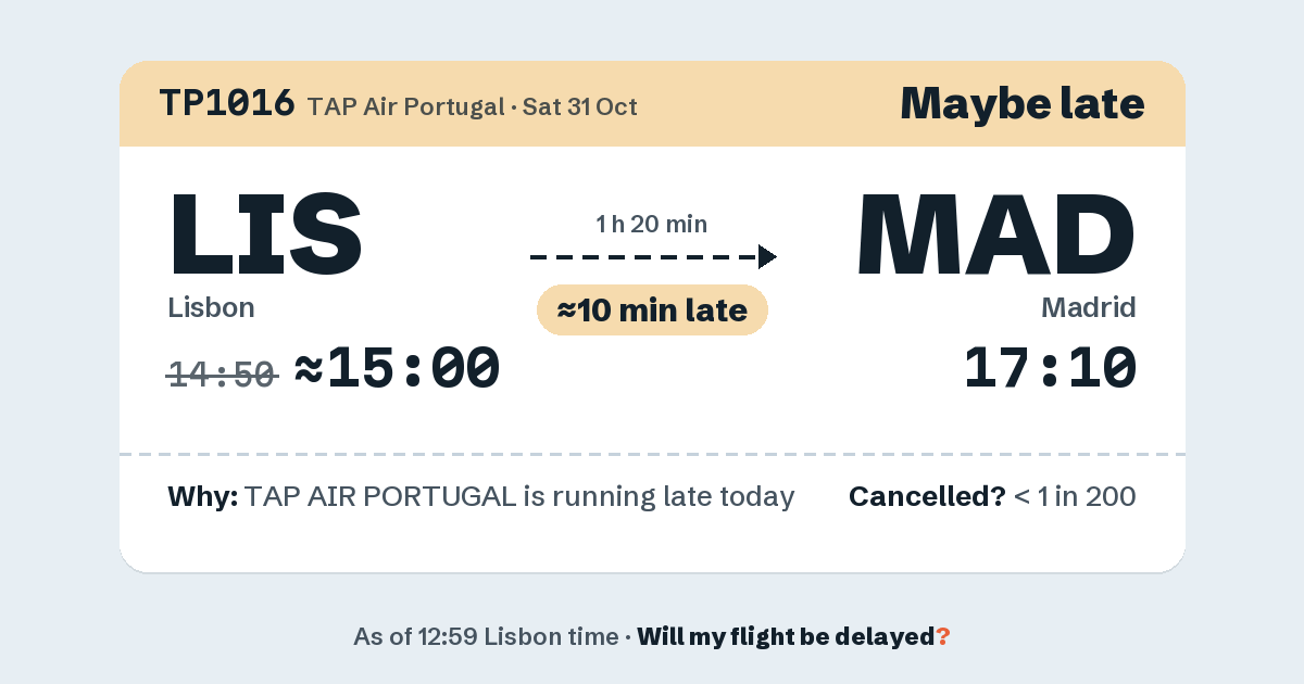 Link preview: TP1016 lands about 17:13