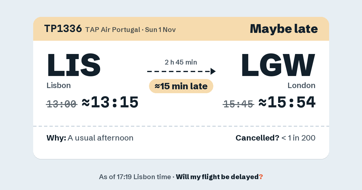 Link preview: TP1336 lands about 15:54