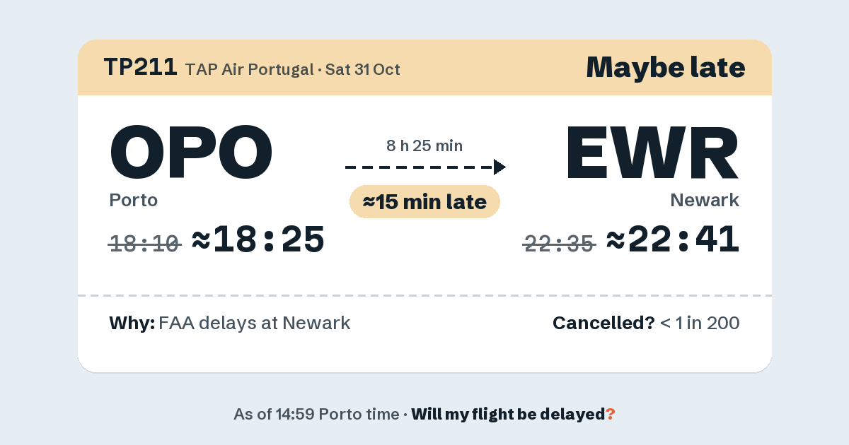 Link preview: TP211 lands about 22:41
