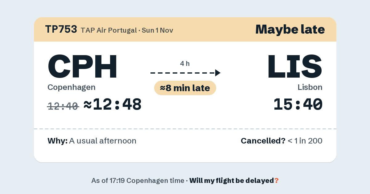 Link preview: TP753 lands about 15:43