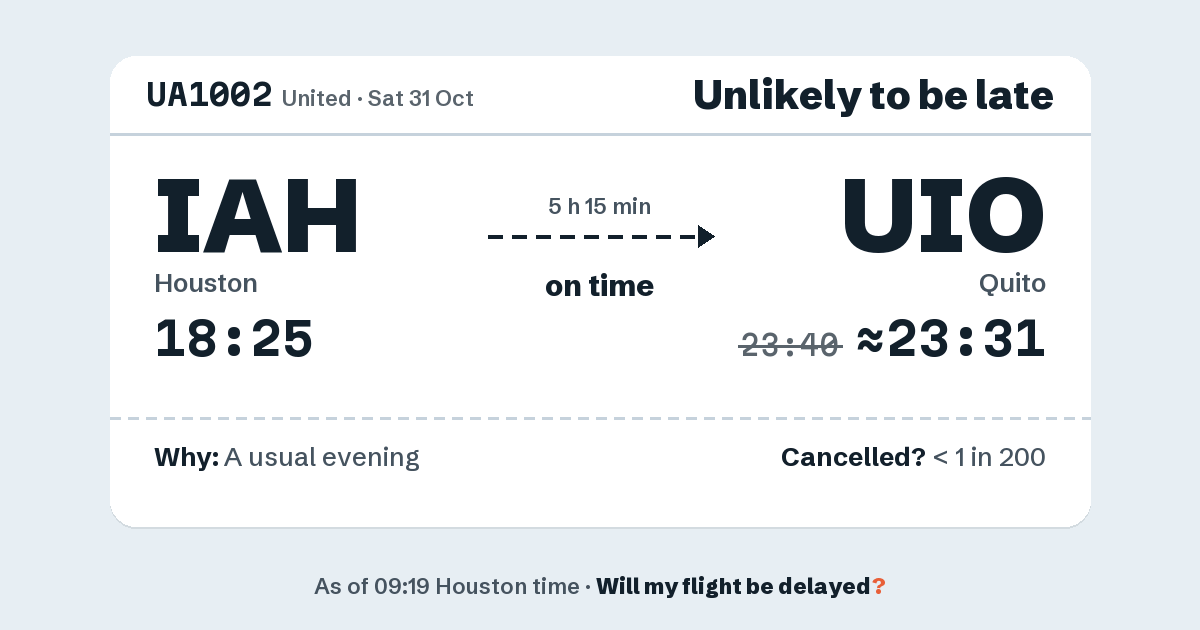 Link preview: UA1002 lands about 23:31