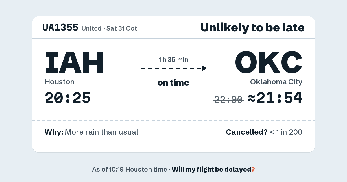 Link preview: UA1355 lands about 21:54