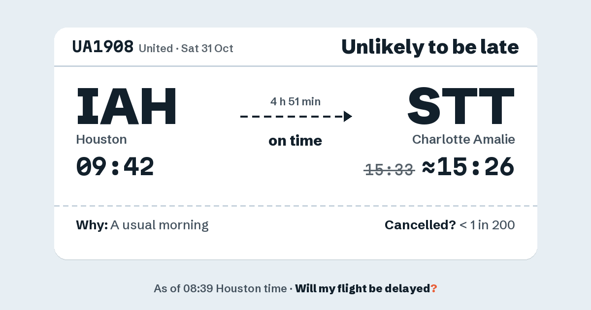 Link preview: UA1908 lands about 15:26