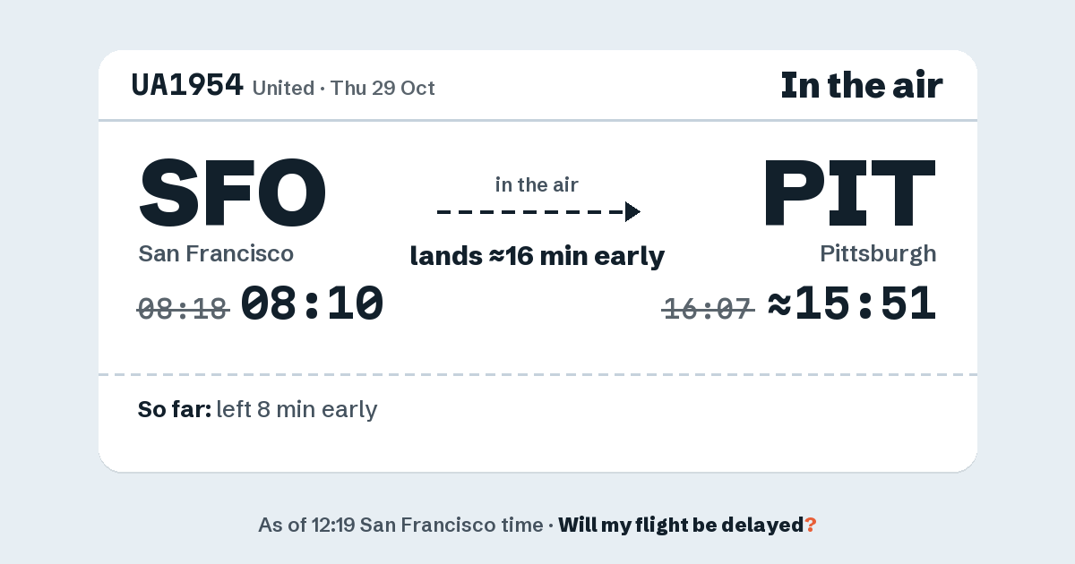 Link preview: UA1954 lands about 15:51