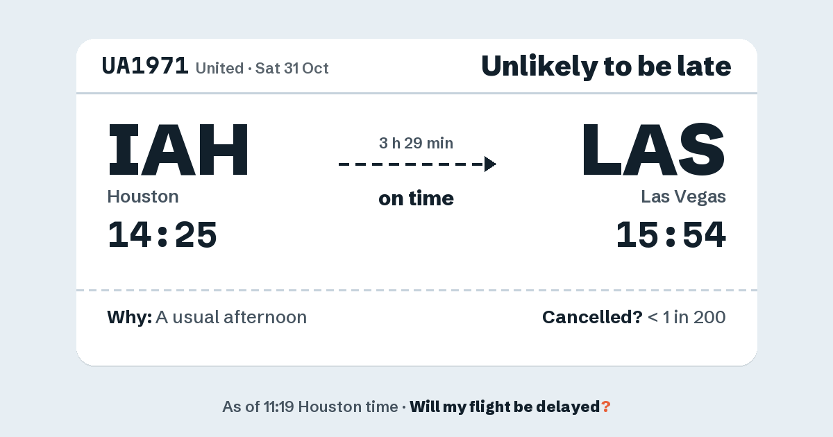 Link preview: UA1971 lands about 15:54