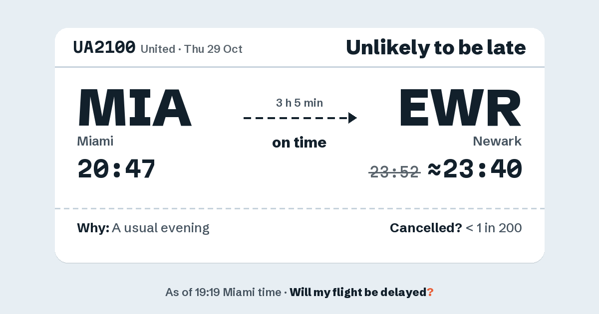 Link preview: UA2100 lands about 23:40