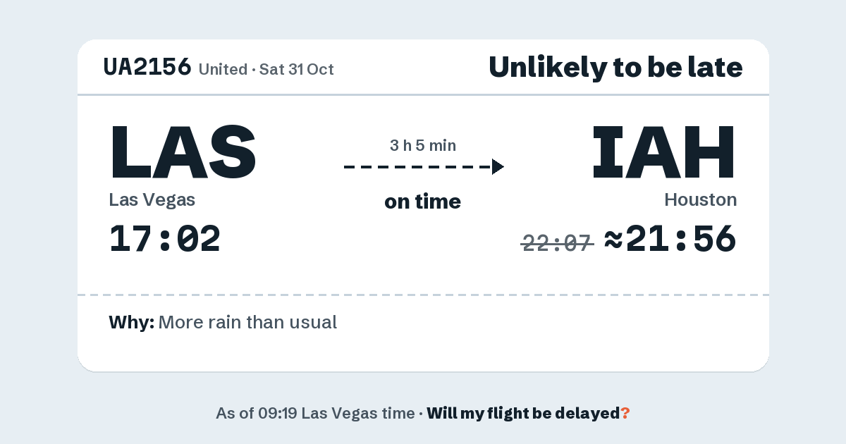 Link preview: UA2156 lands about 21:56