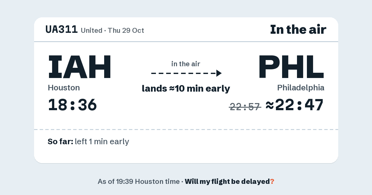 Link preview: UA311 lands about 22:47